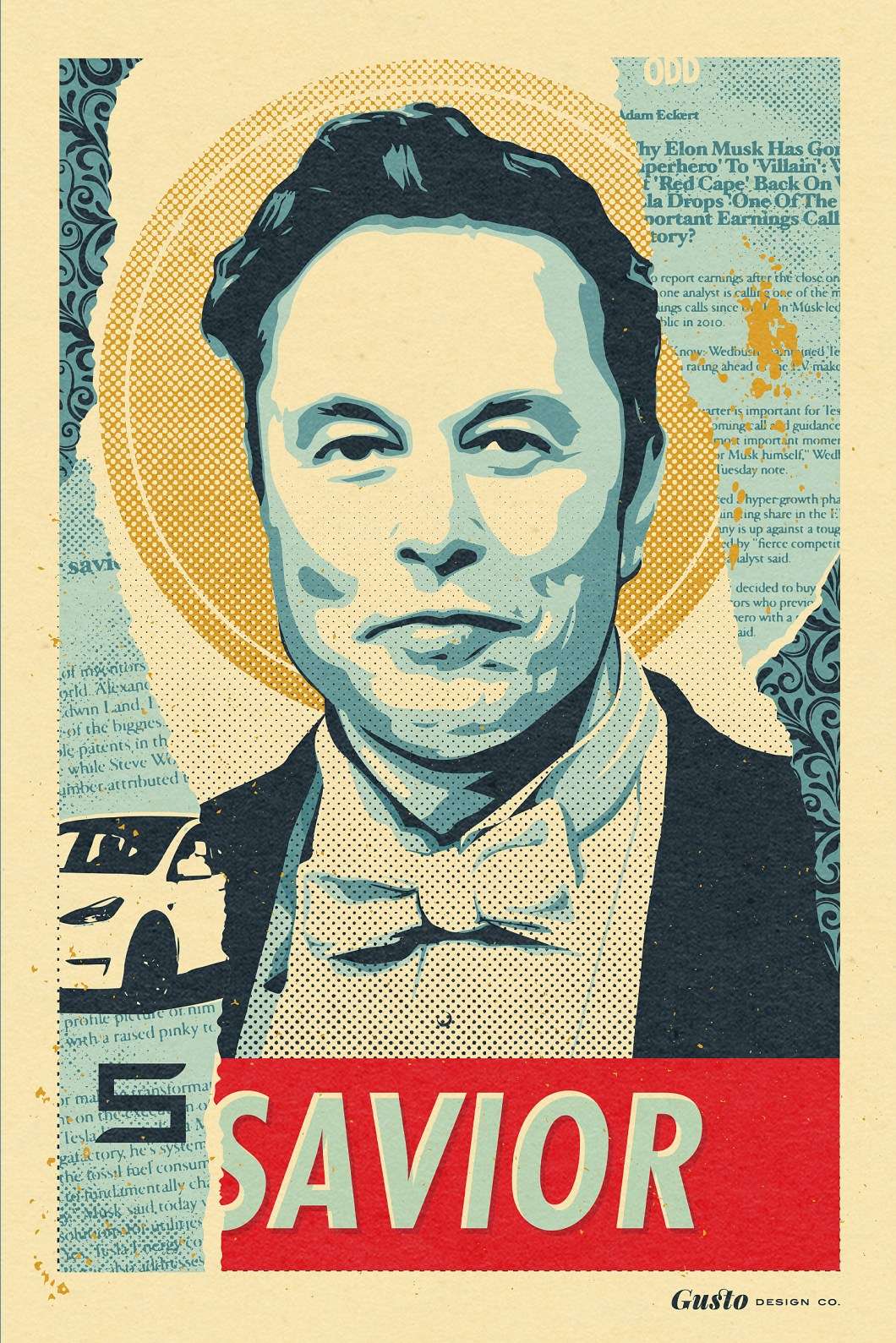 No. 1 | Shepard Fairey Tribute: Savior?